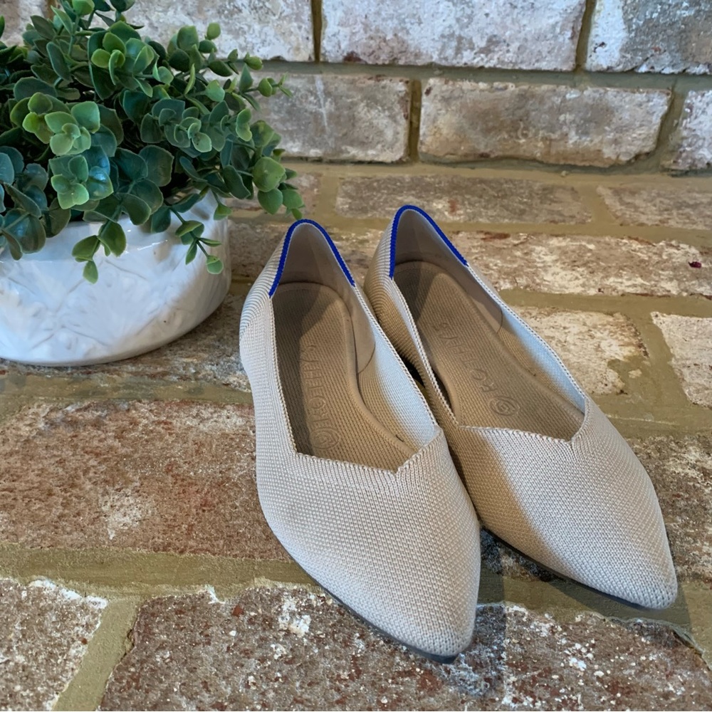 Rothy's Cream Flats